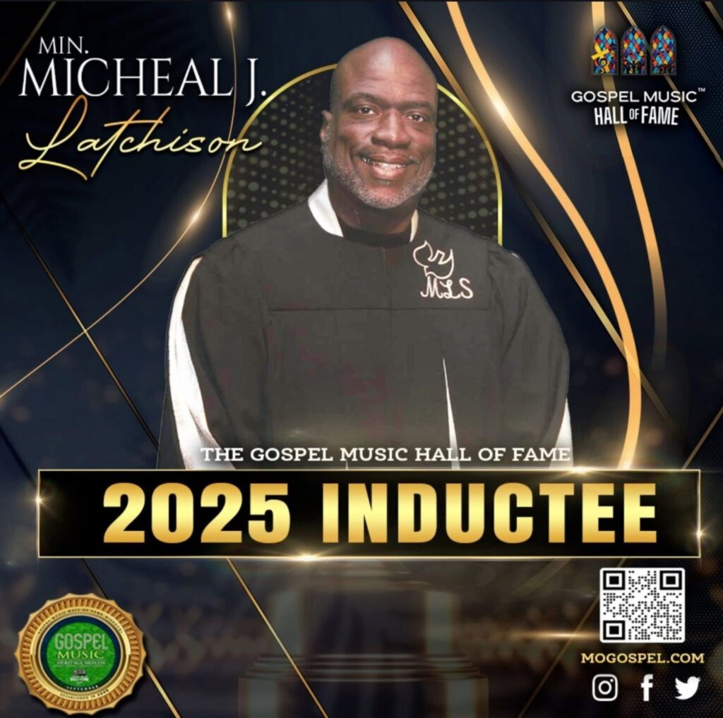 Founder, Michael Latchison was inductged into the Gospel Music Hall of Fame on September 6, 2025